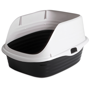 Rimmed Wave Litter Pan Large