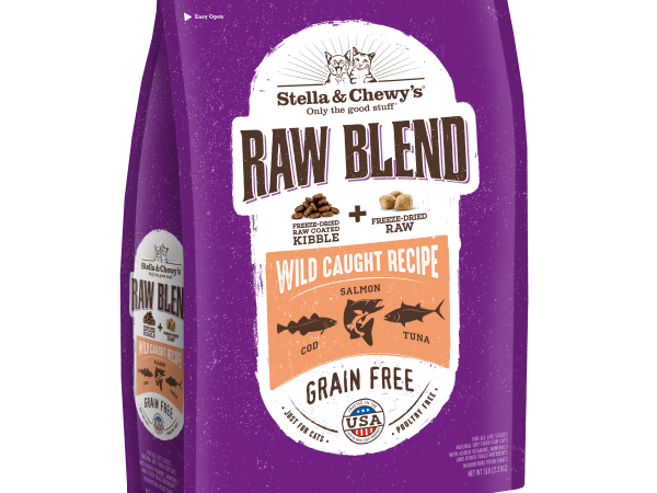 Stella&Chewy Cat Raw Blend Wild Caught Fish