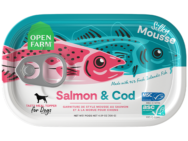 Open Farm Dog Meal Topper Salmon & Cod