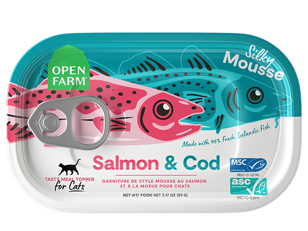 Open Farm Cat Meal Topper Salmon & Cod