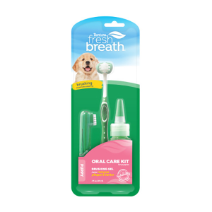 Tropiclean Dog Brushing Kit Puppy
