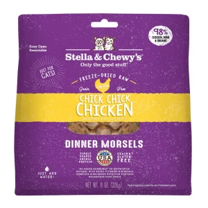 Stella and Chewys Cat FD Chick Chick Chicken Morsels 8 OZ