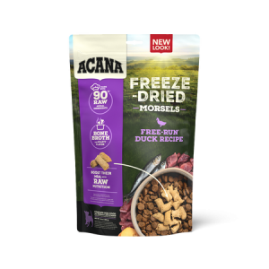 Acana Dog Freeze Dried Food Morsels Duck 227g