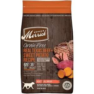 Merrick Dog Grain Free Texas Beef & Sweet Potato - 4lb
