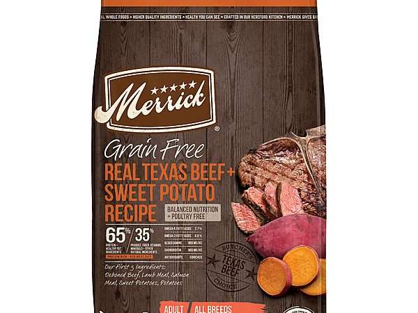 Merrick Dog Grain Free Texas Beef & Sweet Potato – 4lb