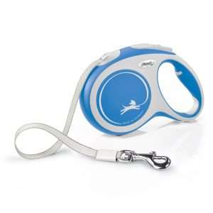 5m Retractable Leash Blue Medium, 5m/16ft
