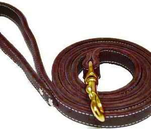 Lead - Leather BLACK 1 x 72"