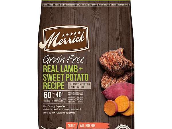 Merrick Grain Free Lamb & Sweet Potato – 4lb