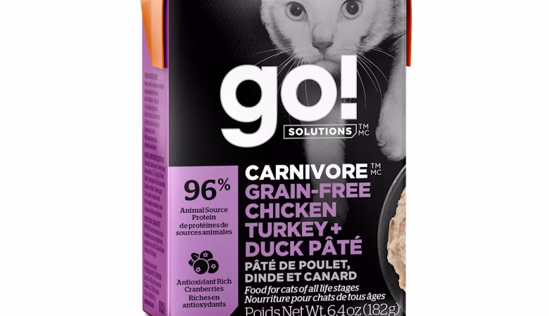 GO! Carnivore Chicken,Turkey&Duck Cat Food 6.4oz
