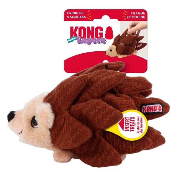 Med Forage Hedgehog Dog Toy