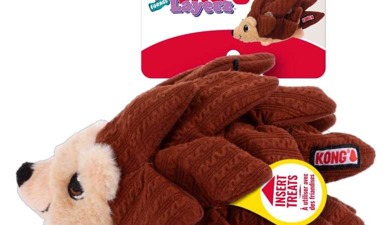 Med Forage Hedgehog Dog Toy