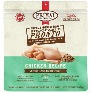 Primal Dog Freeze Dried Chicken Pronto 25oz