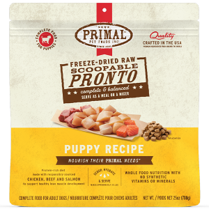 Primal Dog Freeze Dried Puppy Pronto 25oz