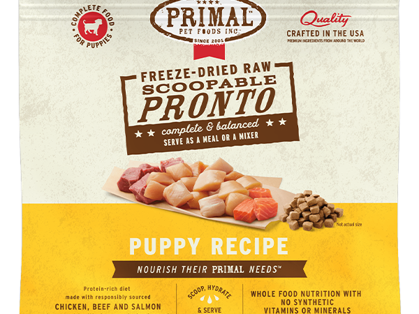 Primal Dog Freeze Dried Puppy Pronto 25oz