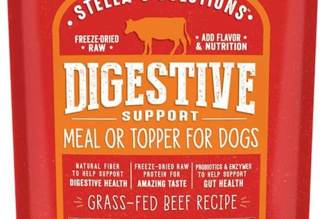 Stella & Chewy Solutions Digestive Boost Grass- Fed Beef  4.25oz