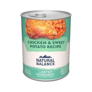 Natural Balance Dog Chicken & Sweet Potato Wet Dog Food 13oz