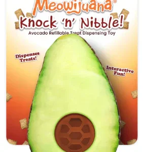 Meowijuana Treat Dispensing Avocado