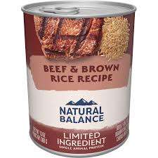Dog Beef & Brown Rice Wet Food