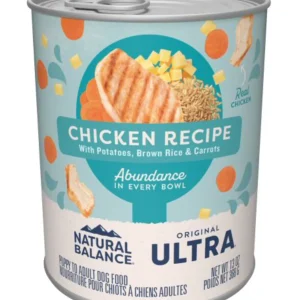Natural Balance Chicken, Brown Rice, Potato, and Carrots Wet Dog Food 13oz