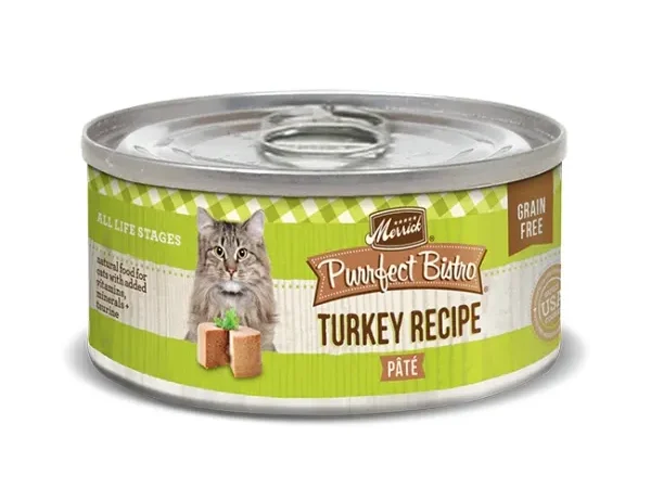 Merrick Cat Turkey Pate Wet Food 3oz