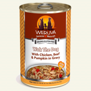 Weruva Grain & Gluten Free Wok the Dog - Chicken, Beef & Pumpkin 14oz