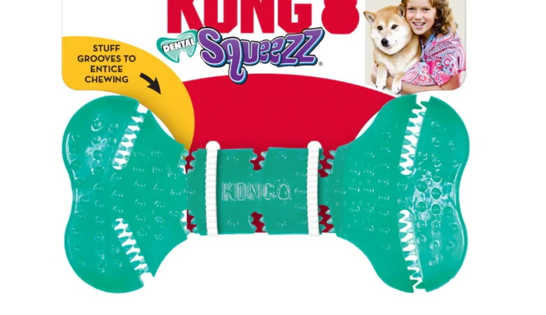 KONG Squeezz Dental Bone Medium