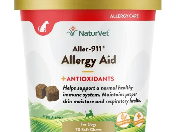 NaturVet Aller-911 Allergy Aid Soft Chews