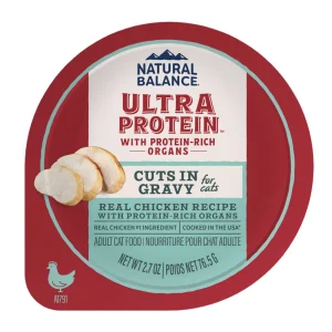 Natural Balance Ultra Protein Wet Cat Food - In Gravy, 2.7oz