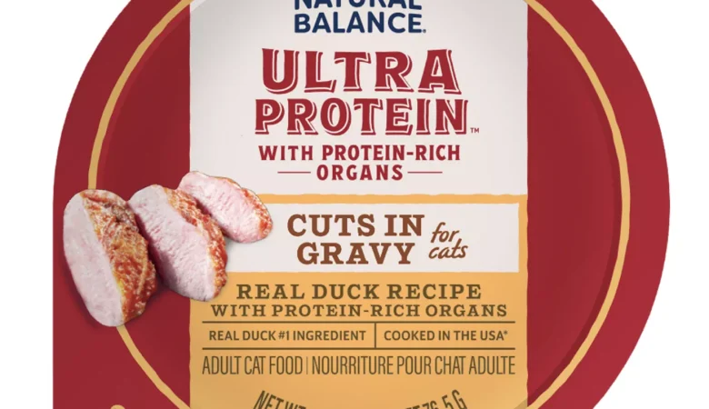 Natural Balance Ultra Protein Wet Cat Food – Duck in Gravy, 2.7oz