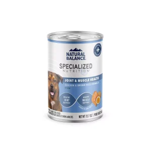 Natural Balance Specialized Nutrition Joint & Muscle Health Adult Wet Dog Food - Chicken & Rice