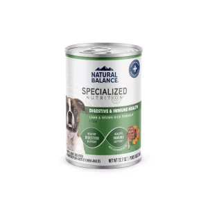 Natural Balance Specialized Nutrition Digestive & Immune Health Adult Wet Dog Food - Lamb & Rice