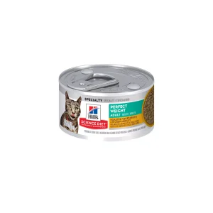 Hill's Science Diet Perfect Weight Adult Cat Food - Roasted Vegetable & Chicken Medley - 2.9 oz