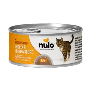 Nulo Paté Cat & Kitten Wet Food - Chicken & Herring Recipe