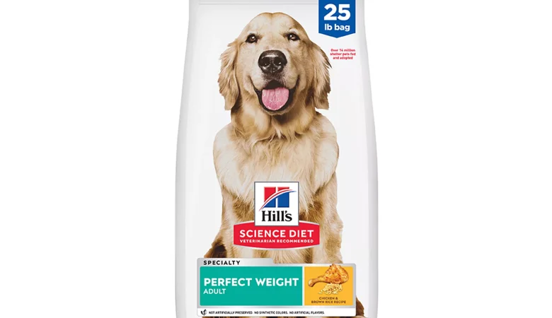Hill’s Science Diet Perfect Weight Adult Dry Dog Food – Chicken – 25lb