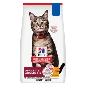 Hill's Science Diet Adult 1-6 Cat Food - Chicken Recipe - 4lb