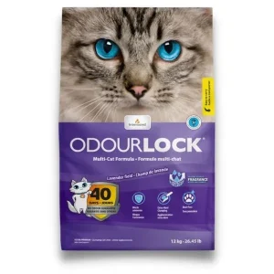 Intersand Odourlock Multi-Cat Clumping Cat Litter - Lavender Field