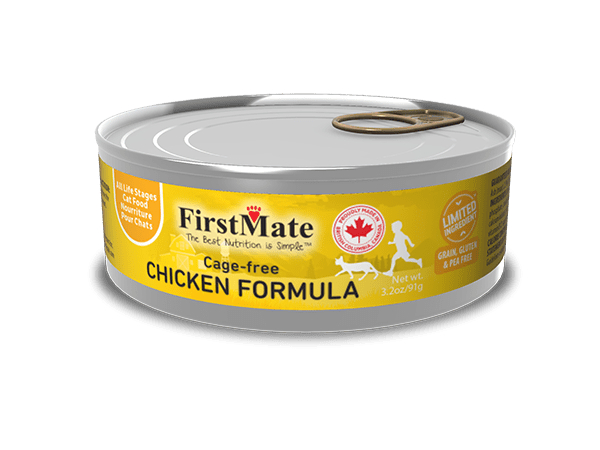 FirstMate Cage-Free Chicken Formula Cat Food 3.2oz