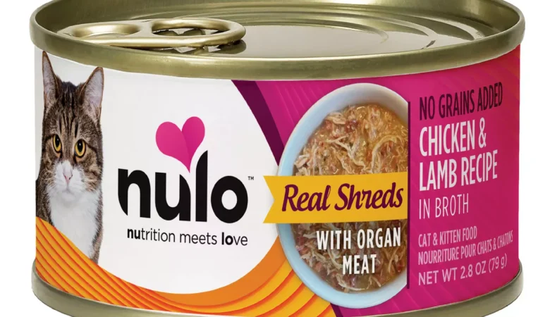 Nulo Real Shreds Chicken & Lamb Cat & Kitten Wet Food, Grain Free, 2.8 Oz
