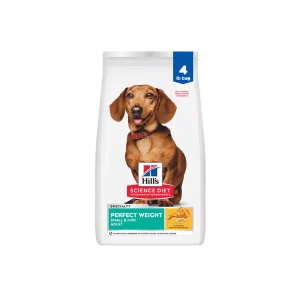 Hill's Science Diet Perfect Weight Small & Mini Adult Dry Dog Food - Chicken Recipe - 4lb