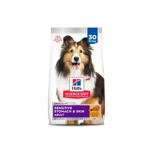 Hill's Science Diet Sensitive Stomach & Skin Adult Dry Dog Food - Chicken & Barley - 30lb