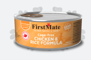 Cage-free Chicken & Rice Formula for Cats 5.5oz