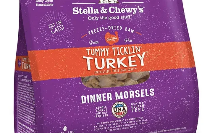 Stella & Chewy’s Tummy Ticklin’ Turkey Dinner Morsels for Cats