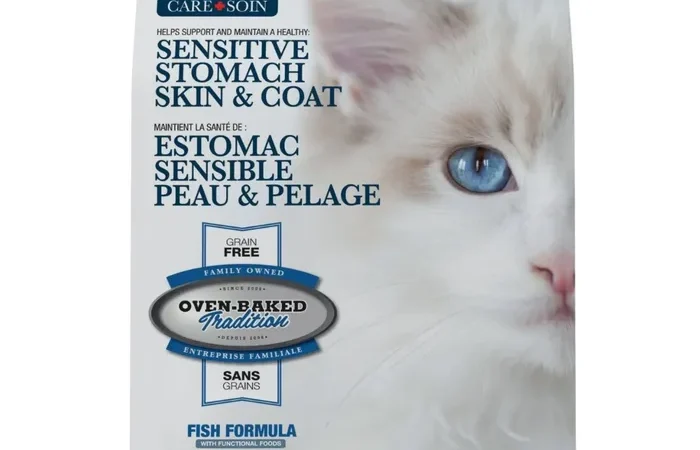 Oven-Baked Tradition Sensitive Stomach, Skin & Coat Dry Food for Adult Cats – Fish 10lb