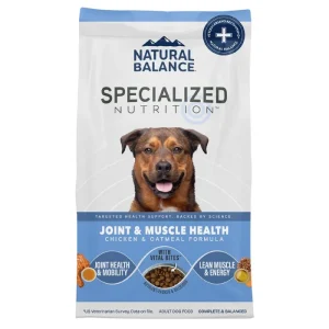 Natural Balance Joint & Muscle Health Dry Dog Food - Chicken & Oatmeal Formula 3.5lb