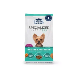 Natural Balance Specialized Nutrition Digestive & Joint Health Chicken & Oatmeal Formula Small Breed Adult Dog Food 12lb