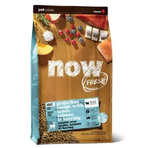 Now Fresh Grain-Free Fish Recipe for Adult Cats - Trout, Salmon & Herring - 8lb