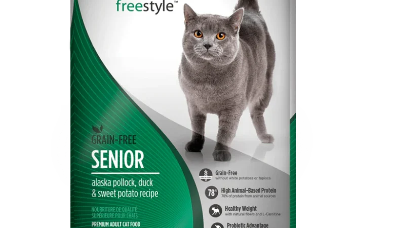 Nulo FreeStyle Dry Senior Cat Food, Alaska Pollock, Duck & Sweet Potato Recipe – 12lb