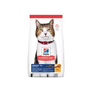 Hill's® Science Diet® Adult Senior 7+ Dry Cat Food - Chicken 4lb