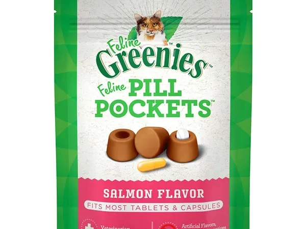 Feline Greenies Pill Pockets Salmon Flavour