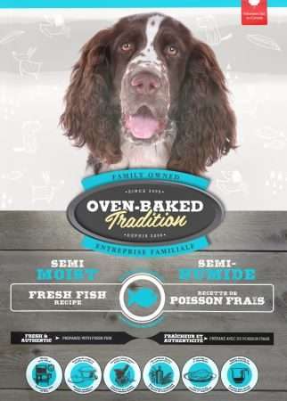 Oven Baked Tradition – Adult Dog Semi-Moist Dog Food – Fish